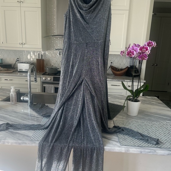ALGO Holiday wear a shimmering shining vintage jumpsuit size 12 it’s fabulous💎 - Picture 14 of 16